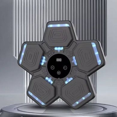 Тренажер мишень для бокса музыкальная 33х35х5см Smart Box Bluetooth Черный
