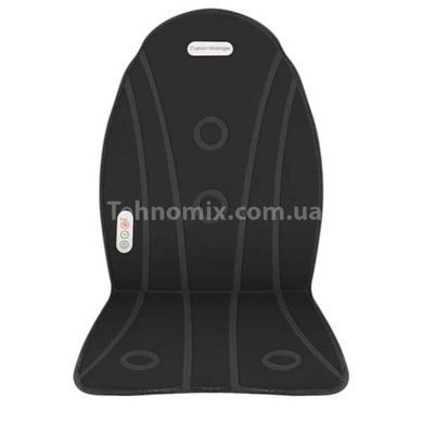 Накидка массажная с подогревом в автомобиль 12/220V Massage JB-100D LY60 Черная