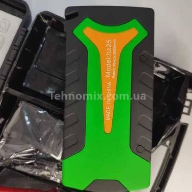 Пускозарядний пристрій для акумулятора та зарядки JUMP STARTER hz25 68000mAh 2V