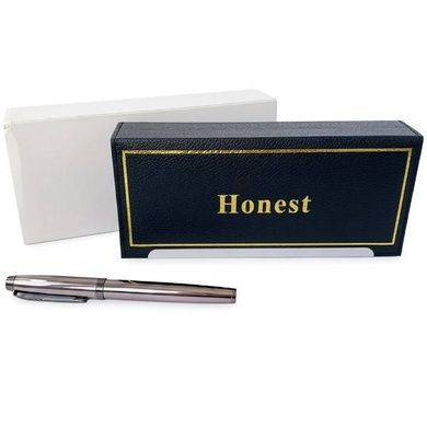 Ручка кулькова металева в подарунковому футлярі Honest 906