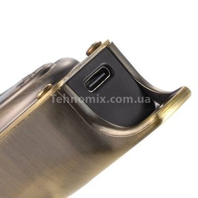 Машинка для стрижки волос со сменными насадками USB R.4037 RAF Золото