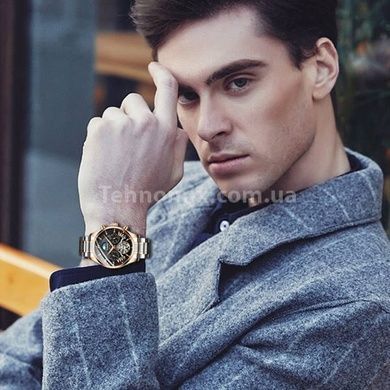 Годинник чоловічий Guanquin Prestige Gold у фірм. коробочці