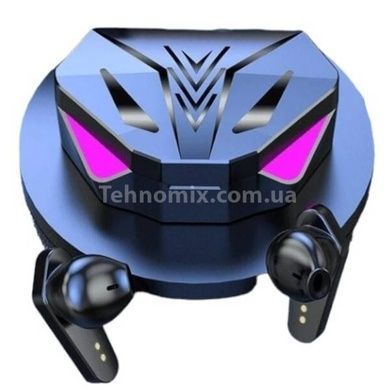 Наушники беспроводные с LED подсветкой TWS X15 Черные