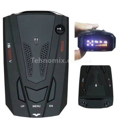 Автомобільний антирадар Radar Detectors V7 Чорний