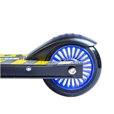 Самокат трюковый 100мм до 100кг 49*11 *84см Scale Sports Tornado Черный с синим
