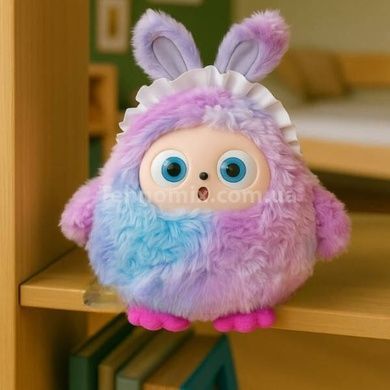 Игрушка мягкая интерактивная с искусственным интеллектом Smart AI Plush Mimi Сиреневая