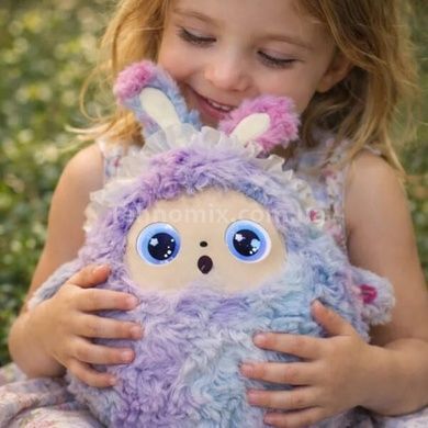 Игрушка мягкая интерактивная с искусственным интеллектом Smart AI Plush Mimi Сиреневая