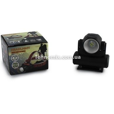 Налобний ліхтар BL 2001 4SMD+XPE USB CHARGE