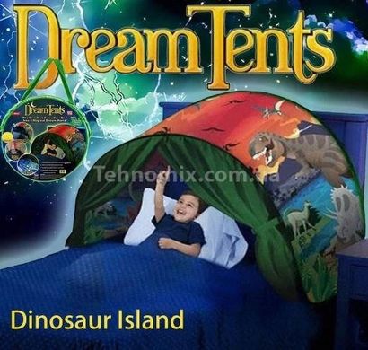 Намет тент дитячий для сну Dream Tents Динозаври