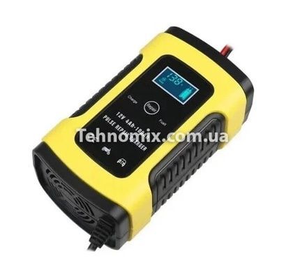 Зарядний пристрій для автомобільного акумулятора Foxsur 12V 4-100AH