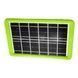 Комплект для освещения солнечная панель + 2 светильника Solar Белый с салатовым