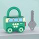 Машинка Замочок із ключем Toy Key 469 Зелена