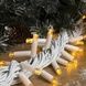 Гірлянда вулична лінійна 5м 80led 220V 4481 AND 4-20 Білий провід, тепле світло