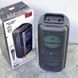 Колонка портативна акумуляторна 3000mAh SPS ZQS6227 + 1 мікрофон Чорна