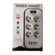 Мережевий фільтр з USB (6&times;220В+4&times;USB+1&times;Type-C) D6L 3 метри Білий