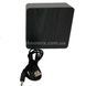 Часы сетевые белая подсветка (корпус черный) от USB VST-872-6