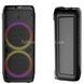 Колонка беспроводная с RGB подсветкой 50Вт Bluetooth, AUX, USB SPS ZQS10209 Черная