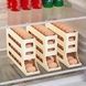 Органайзер для хранения яиц в холодильнике Plastic shelving AND XL-994 4-ярусный Желтый