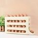 Органайзер для хранения яиц в холодильнике Plastic shelving AND XL-994 4-ярусный Желтый