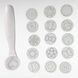 Набір трафаретів для декорування напоїв та страв MAGIC SPICE SPOON Білий