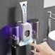 Тримач настінний для зубних щіток +2 чашки TOOTHBRUSH HOLDER Білий