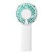 Вентилятор ручний акумуляторний Jisulife mini portable fan F2B Білий з блакитним