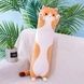 Мягкая игрушка-подушка Кот Батон обнимашка 110см Коричневый