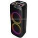 Колонка беспроводная с RGB подсветкой 50Вт Bluetooth, AUX, USB SPS ZQS10209 Черная
