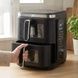 Мультипіч-аерофритюрниця з двома камерами 15л Prime Kitchen Чорна