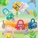 Машинка Замочок із ключем Toy Key 469 Зелена