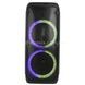 Колонка беспроводная с RGB подсветкой 50Вт Bluetooth, AUX, USB SPS ZQS10209 Черная