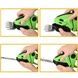 Ножиці-кущоріз акумуляторний Garden cutter EVCITN Зелені