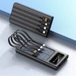Power Bank литийполимерный с солнечной панелью 10000Mah Kin Vale V3022D Черный