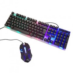 Набор клавиатуры и мыши KT-288 (с подсветкой RGB / русская клавиатура)