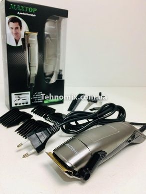 Машинка для стрижки Maxtop MP-9600 (4 насадки)