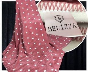Плед Belizza Puanli gul kurusu 200х220см