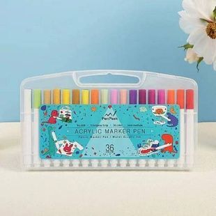 Набір акрилових маркерів 36шт Pen Peak