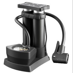 Насос портативний ножний Air pump Чорний