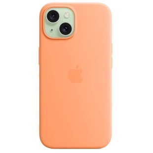 Чехол для смартфона Silicone Full Case AAA MagSafe IC for iPhone 15 Orange