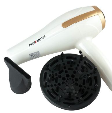 Профессиональный фен для сушки волос Promotec PM-2305 (3000W) Белый