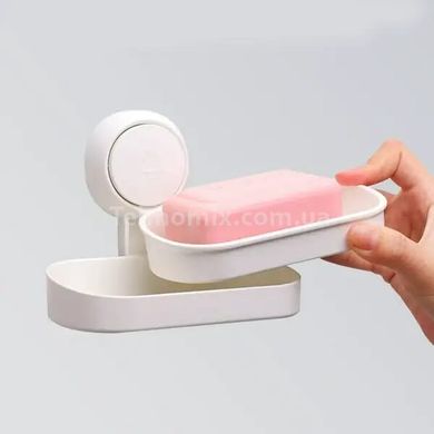 Мильниця на присосці Soap Box Multifunctional Біла