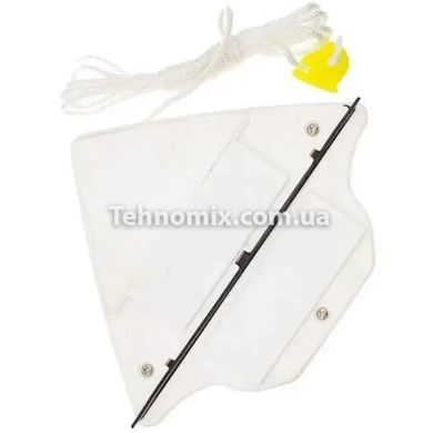 Магнитная щетка для мытья окон с двух сторон MHZ Glass Wiper D-7198 Желтая