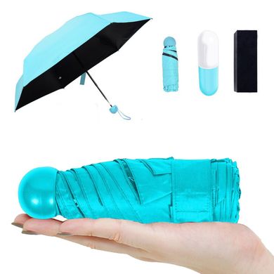 Міні-парасоля в капсулі Блакитна