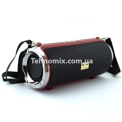 Беспроводная портативная колонка Bluetooth RED RX-1829 Golon Красная