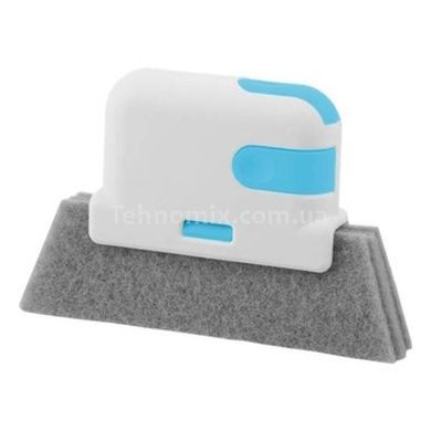 Щітка для миття вікон для важкодоступних місць Cleaning brush Білий з блакитним