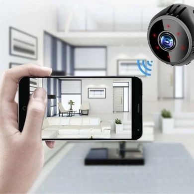 Миникамера с функцией ночного виденья W8 IP Wi-Fi HD Черная