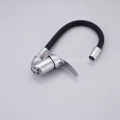 Смеситель кухонный гибкий water tap HA-181 Черный