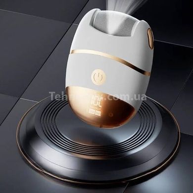 Пилка для ніг з LED-дисплеєм з 2 швидкостями та змінними насадкамиYS-688 Біла