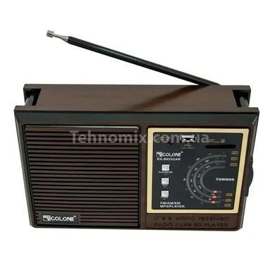 Радіоприймач акумуляторний Golon RX-9933UAR, USB, SD програвач