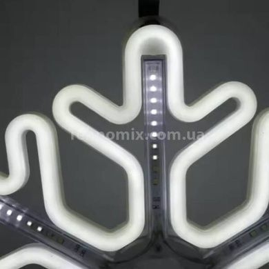 Сніжинка LED 60см C-01 Теплий жовтий